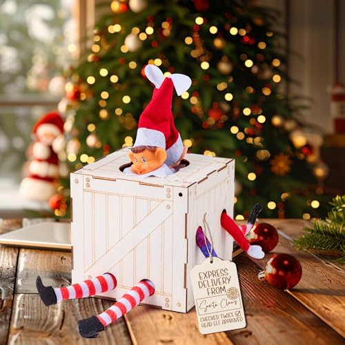BkeeCten christmas elf crate (5.5 Inch) - Image 4
