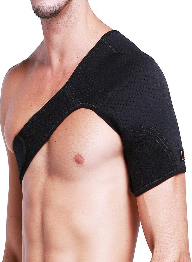Hueglo Right Shoulder Brace for Women Men Rotator Cuff,Adjustable Shoulder Support for Shoulder Pain Relief，Dislocated AC Joint,Labrum Tear,Sprain,Soreness,Bursitis, Tendinitis,Shoulder Support Strap - Image 1