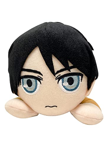 Great Eastern Entertainment GE Animation Great Eastern Attack on Titan Eren Yeager Lying Down Stuffed Plush 10 - Image 1