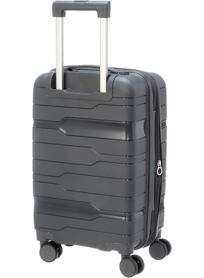 Hard Luggage 20 Inch, Lightweight Travel Trolley Bag with Wheels, Durable Hard Shell Suitcase for Cabin Travel, Business Trips and Daily Use - Image 4