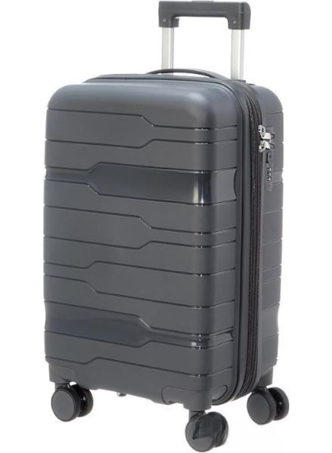 Hard Luggage 20 Inch, Lightweight Travel Trolley Bag with Wheels, Durable Hard Shell Suitcase for Cabin Travel, Business Trips and Daily Use - Image 1