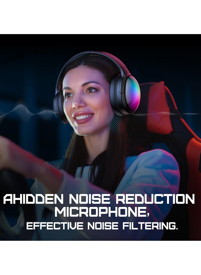 Onikuma B3 In-Ear Headphones Dual Mode Bluetooth 5.3 + Wired Gaming Headphones Wireless Headphones with Microphone Noise Cancellation - Image 2