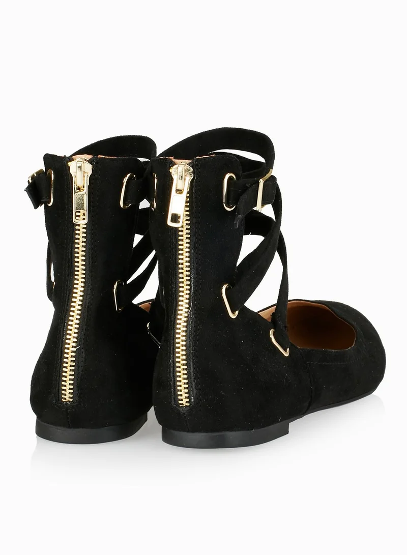 ALDO Zaitz Ghillie Strap Ballerinas