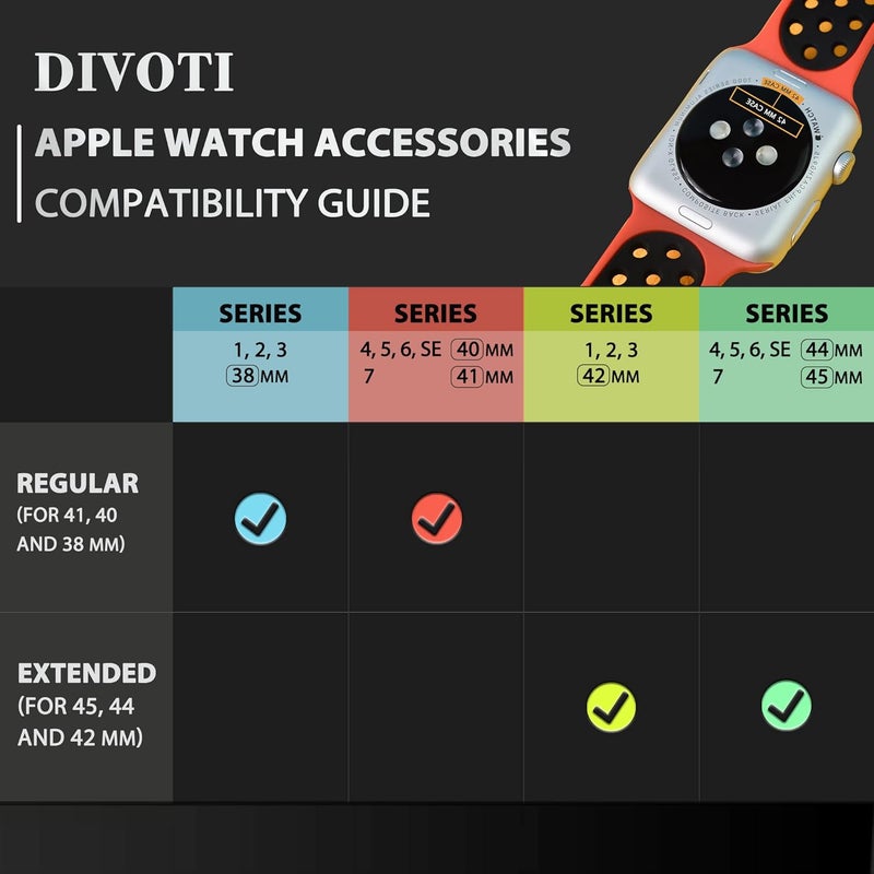 Divoti iWatch Necklace Adapter Compatible with Apple Watch | ID Badge Holder Necklace, Series 38/40 / 41mm | Stylish & Durable Stainless Steel | Snake Chain Strap Replacement Wearable Women & Men - Image 1