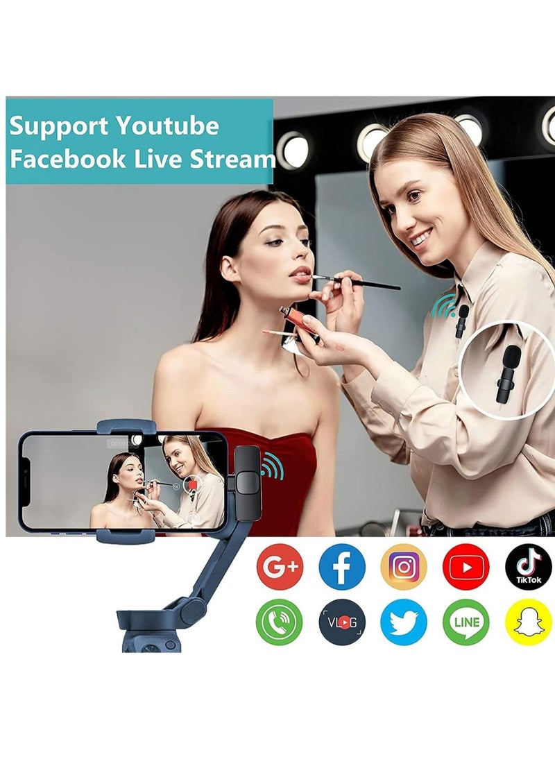 Wireless Lavalier Microphone for iPhone & iPad – Plug-and-Play Mic for YouTube, Facebook Live, TikTok, Vlog, Zoom Video Recording – Noise Reduction, No App or Bluetooth Needed (Lightning) - Image 2