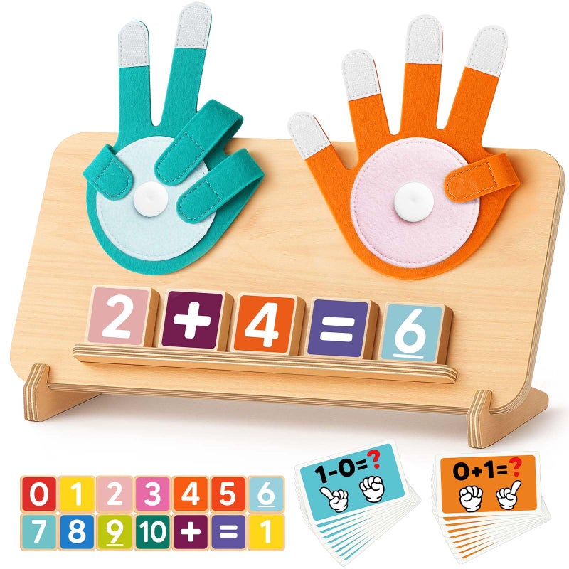 Gagule Montessori Educational Learning Toys for 3 4 5 Year Old Boys Girls Birthday Gifts, Toddler Preschool Learning Activities, Number Counting Blocks Toys for Kids, Math Manipulatives Counting Toy for 3-5 - Image 1