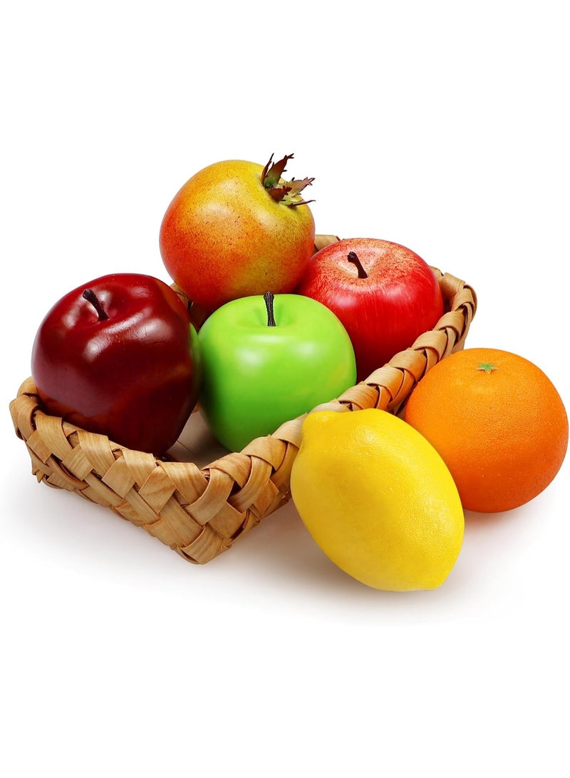 LATIFA Fake Artificial Fruits Decoration, set of 6 - Image 3
