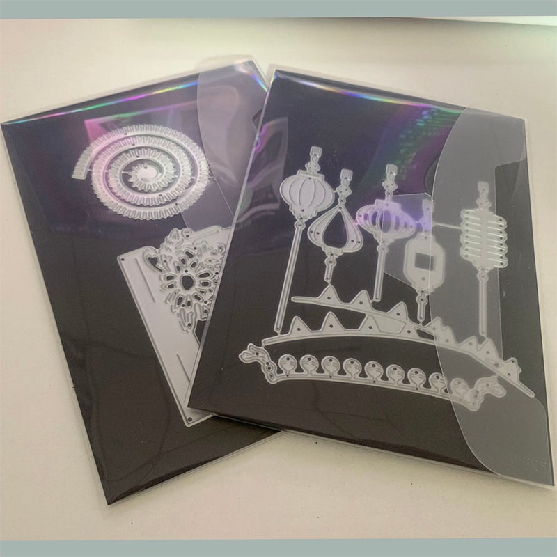10PCS Die Storage Pockets and 10PCS Magnet Sheets for Die / Stamps Storage in 190*140mm Craft Die Storage Envelopes and   127*177mm Rubber Magnetic Die Storage - Image 5