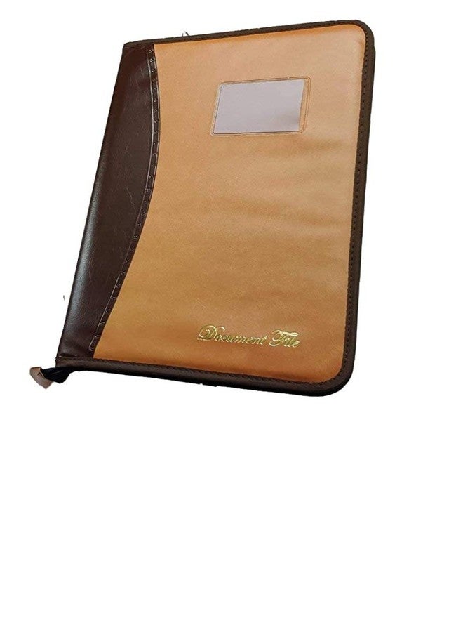 Pareek Faux Leather Look B4(Bigger Than A4) Executive Document Holder for Loose Paper Purposes Colour (Multicolored) 20 Inner Pocket in Both(Set of 1) - Image 2
