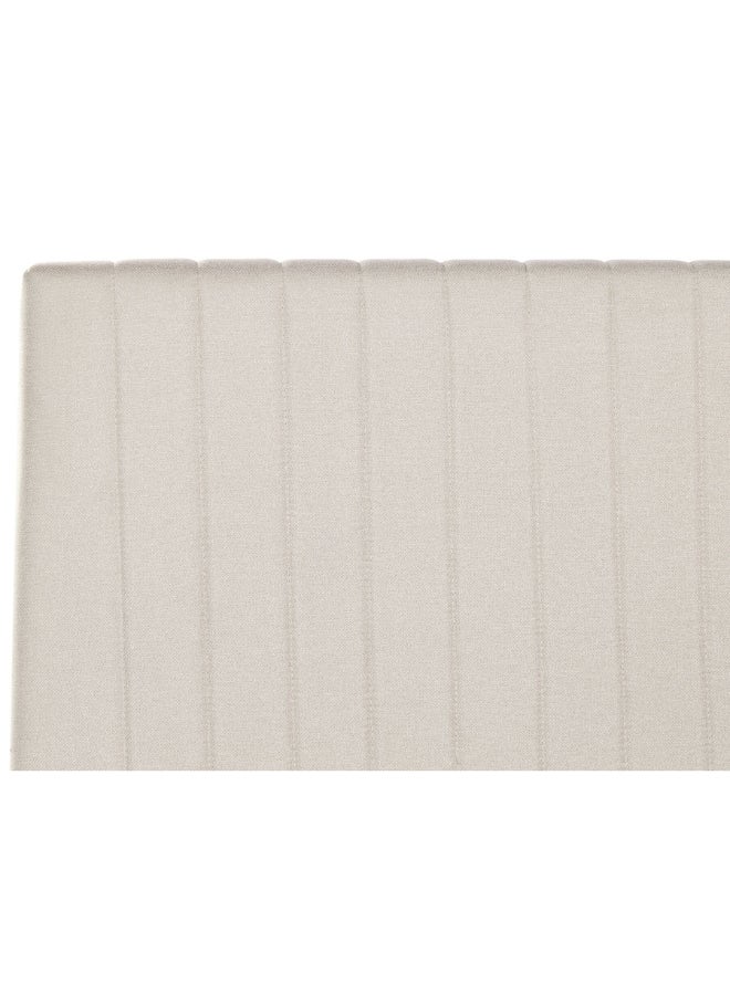 Bed and Mattress Home Dream Drape Upholstered Super King Size ( Mattress Size 200 X 200 CM ) Dark Beige Color Bed Size 212 L X  208 W ( Mattress Sold Separately ) - Image 3