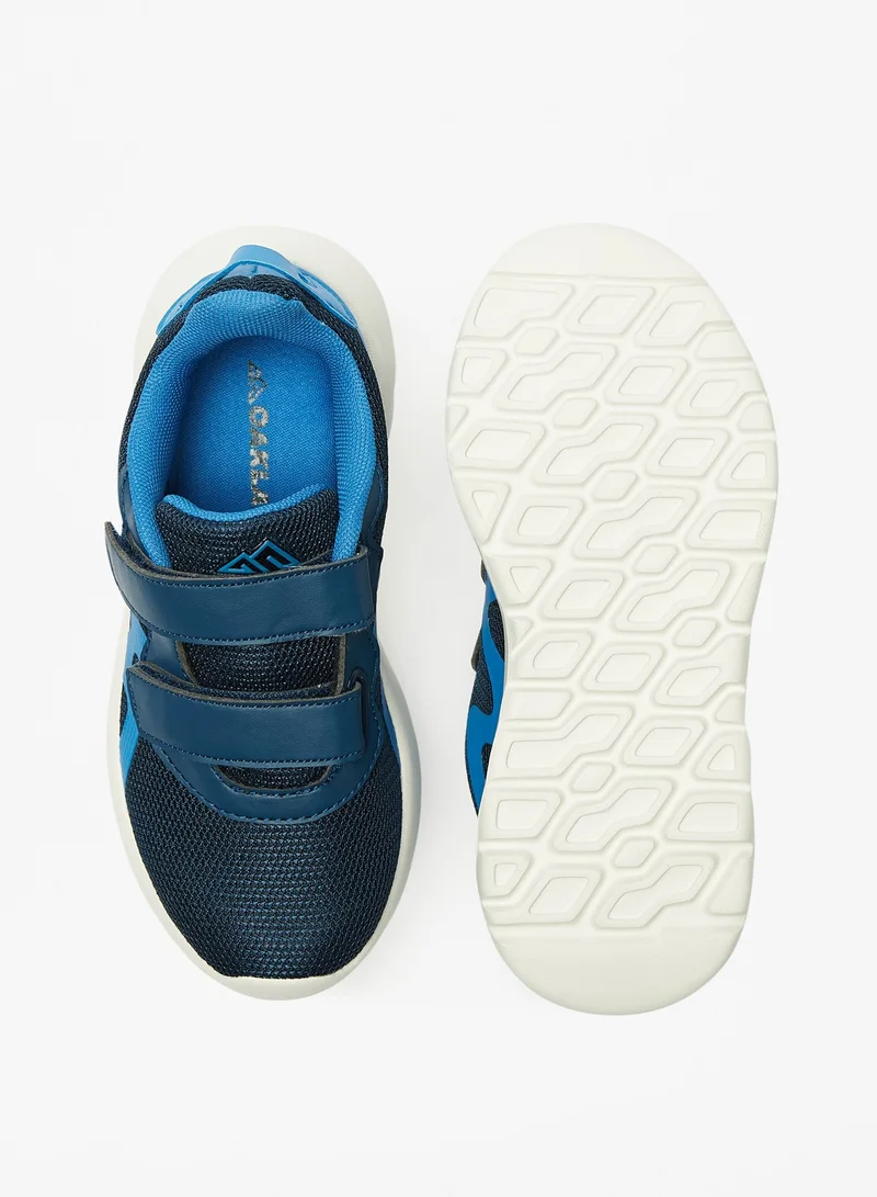 شو اكسبرس Boys Paneled Sports Shoes with Hook and Loop Closure