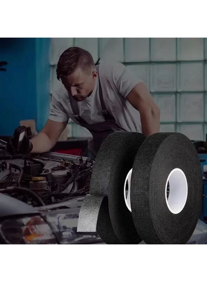 10 Rolls High Temperature Car Electrical Tape Waterproof Soundproof Vibration Reduction - Image 3