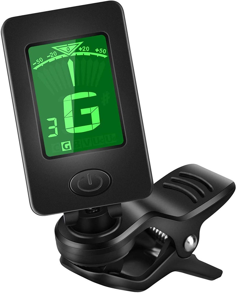 BLUEBERRY RBT02 Guitar Tuner Clip-On Tuner Digital Electronic Tuner Acoustic with LCD Display for Guitar, Bass, Violin, Ukulele - Image 5