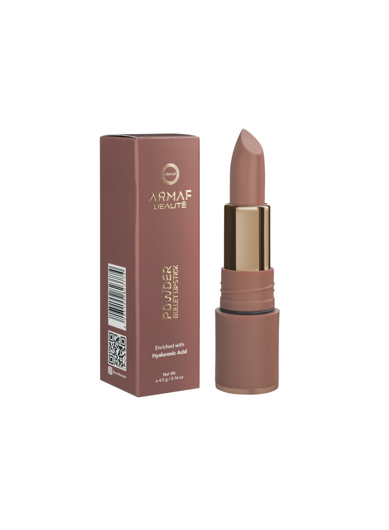 Armaf Beaute Armaf Beauté Powder Bullet Lipstick Lyra, 4.5g – Smooth Powder Finish Lip Color for Everyday Makeup - Image 3