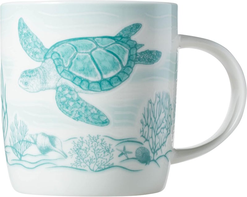 Cape Shore New Bone China Atlantic Mug 14 oz  Turtle - Image 1