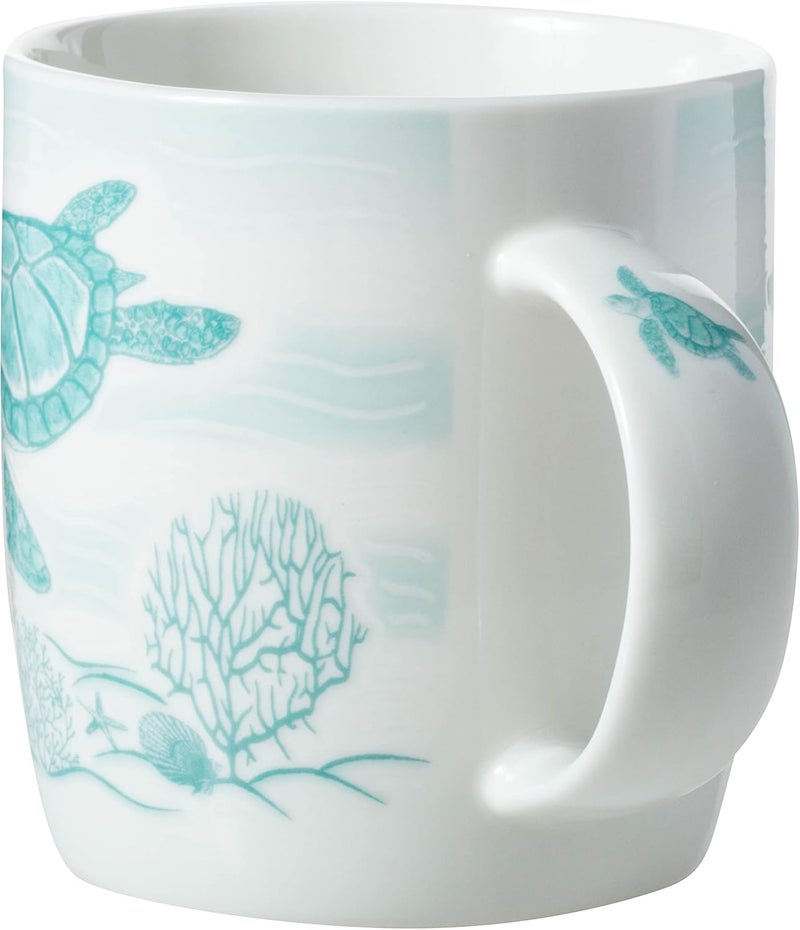 Cape Shore New Bone China Atlantic Mug 14 oz  Turtle - Image 2