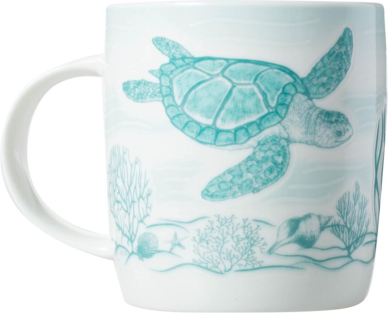 Cape Shore New Bone China Atlantic Mug 14 oz  Turtle - Image 3