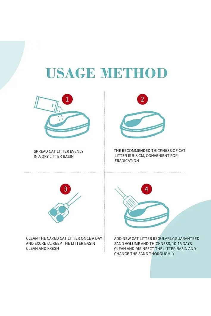 بايولاين رمل قطط مزيل للروائح من بيولاين – 6 لتر | تكتل فائق، فحم نشط، نباتي، إزالة روائح طويلة الأمد وآمن بيئيًا - Image 2