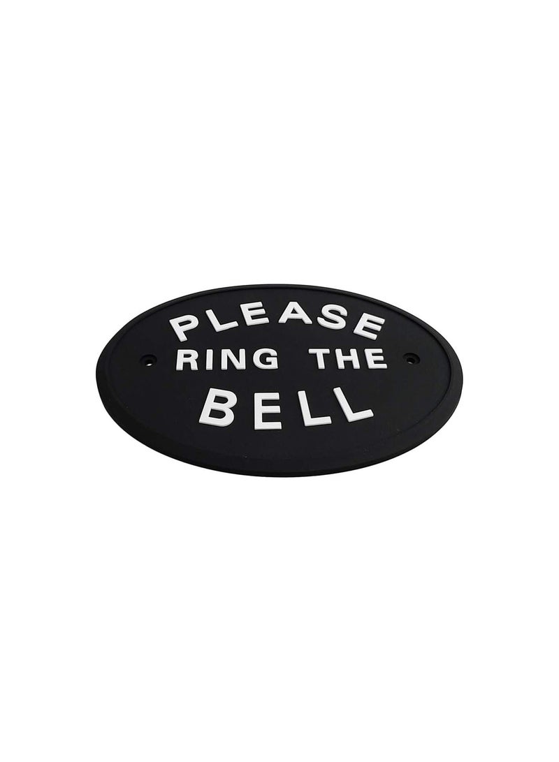GGOOT 1 Piece PLEASE RING THE BELL WALL SIGN Weatherproof And Will Last A Lifetime - Image 5