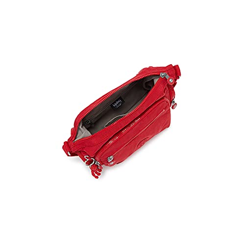 KIPLING KIPLING Kipling Womens Gabbie Small Bag, Lightweight Everyday Purse, Casual Shoulder Bag Crossbody, Red Rouge, Small US - Image 3