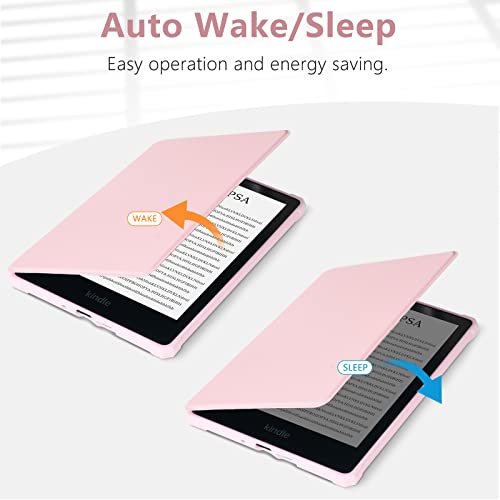 COO Case for 7" All-New Kindle Paperwhite 12th Gen 2024 & Kindle Colorsoft Signature Edition 2024, Slim Lightweight Shell TPU Leather Protective Cover with Auto Sleep/Wake - Image 3