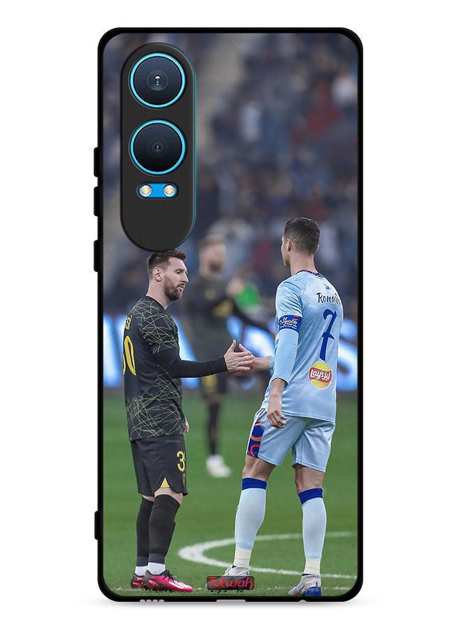 Tolwak OnePlus Nord CE4 Lite 5G Protective Case Cover Messi And Ronaldo - Image 1