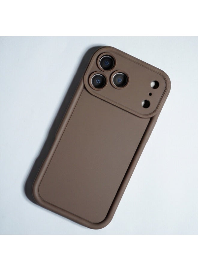Fashion Protective Case for iPhone 17 Pro Max – Brown - Image 4