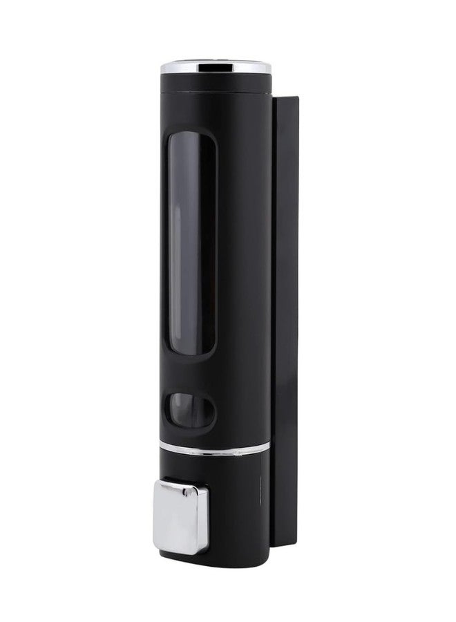 COSSIMO Black Capsule ABS Plastic Wall Mounted Soap Dispenser 400ml (Pack of 1) - Image 1