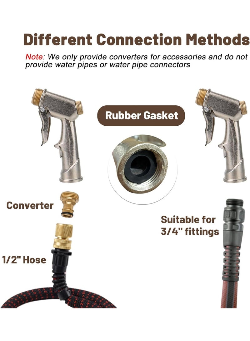 Relex High Pressure Foam Gun Car Wash Sprayer, Heavy Duty Metal Garden Hose Nozzle with 3.5oz Soap Dispenser, Multi-Purpose for Auto Detailing, Gardening & Plant Watering - Image 5