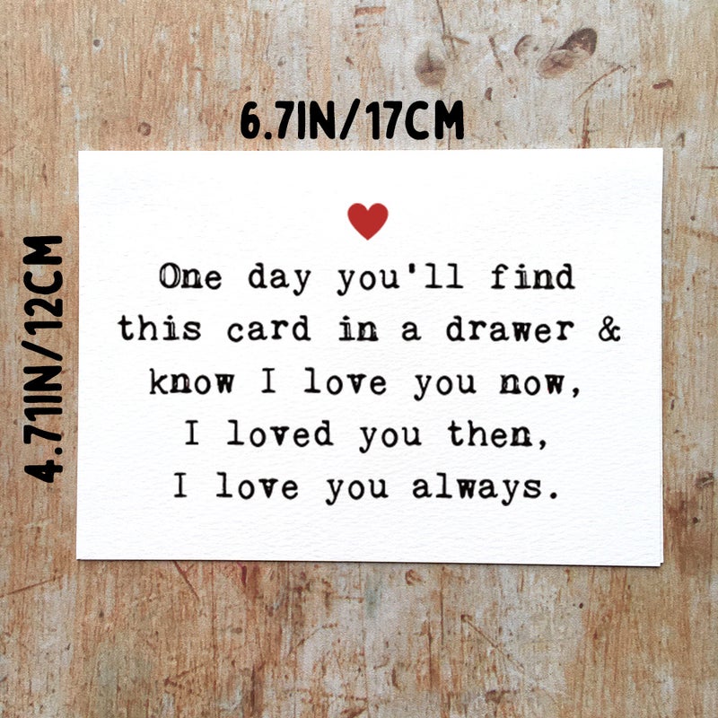 Birthday Gift Card, Wedding Day Card To My Husband Wedding Day Card With Envelope - Image 1