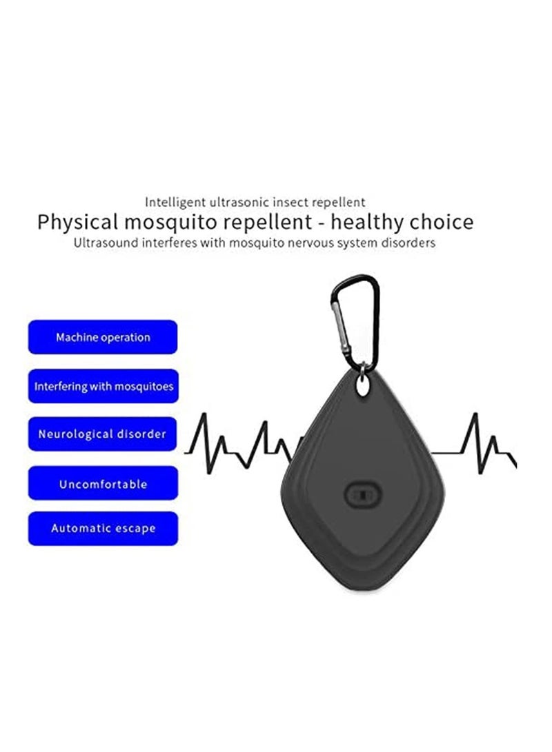 Excefore 2pcs portable insect repellent, outdoor intelligent frequency conversion mosquito repellent for mosquitoes, mice, insects, ants, cockroaches - Image 3