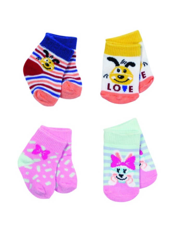 Baby Born Assorted Socks Fits Dolls up to 43cm Set of 2 - Image 3