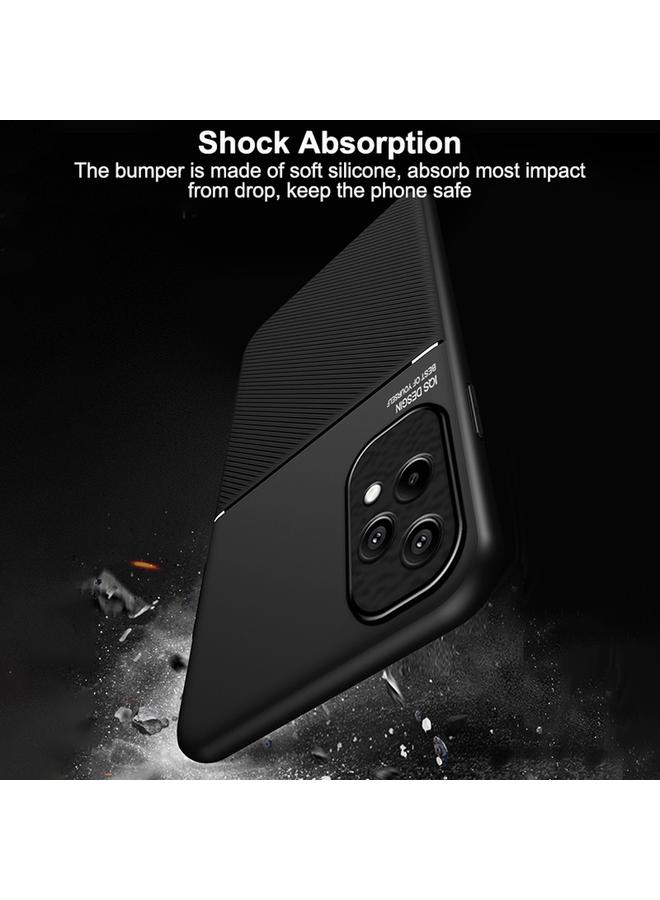 Green Tiger Case For Honor 200 Lite Global Classic Tilt Strip Grain Magnetic PC Hybrid TPU Phone Case - Image 5