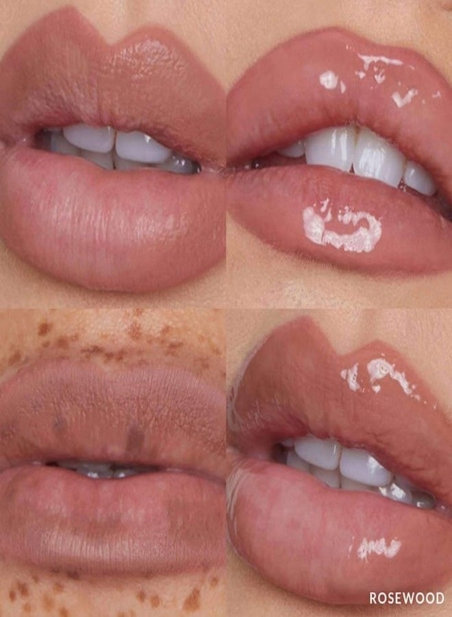 REFY Lip Sculpt Longwear Liner – Rosewood (Medium Warm Pink), Precision Long-Wear Lip Liner with Creamy, Smudge-Resistant Formula, 0.01 oz / 0.32 g - Image 4