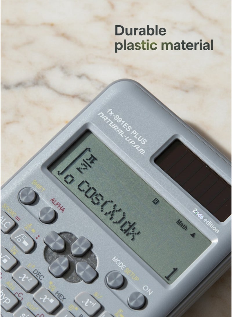 LEXIN Scientific Calculator 2nd Edition With Basic And Advanced Functions - Blue, Ideal For Students And Office Use - Image 5