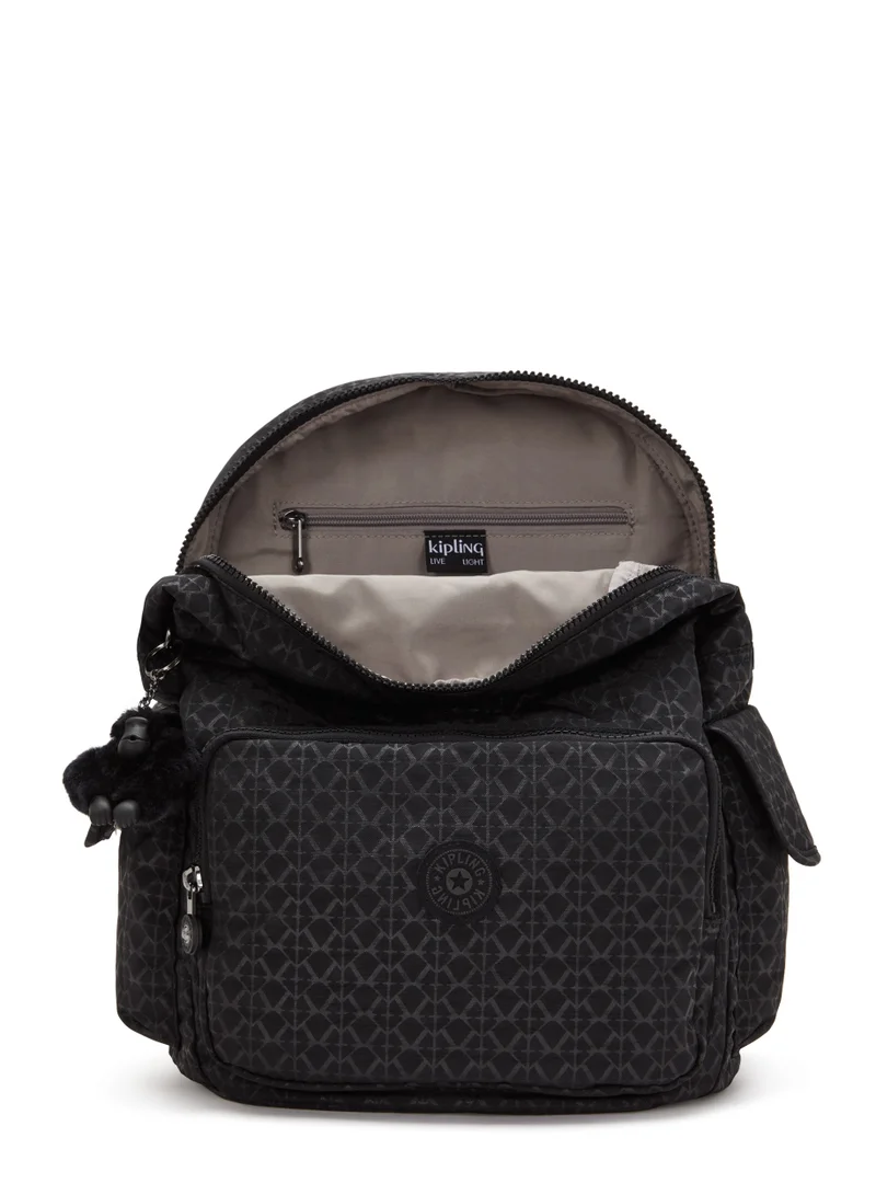 كيبلينغ City Pack Medium backpack Signature Emb -24681K59