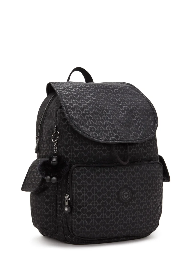 كيبلينغ City Pack Medium backpack Signature Emb -24681K59