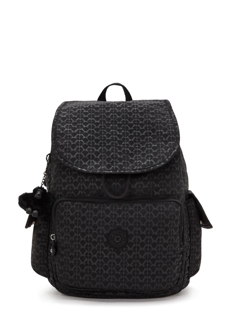 كيبلينغ City Pack Medium backpack Signature Emb -24681K59