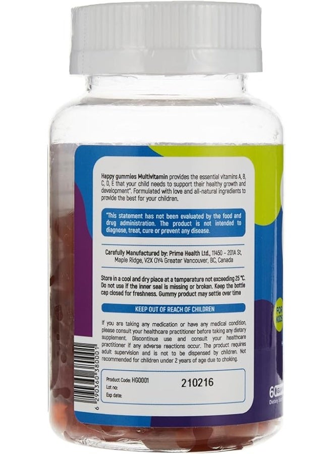 HAPPY GUMMIES Multi Vitamin Gummie 60S - Image 2