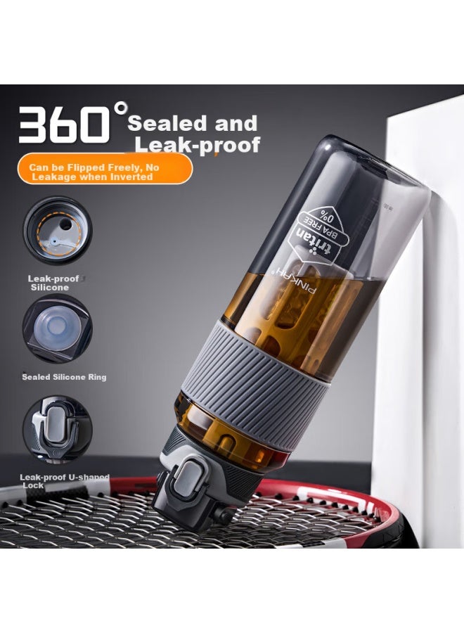 Cica Tea Infuser Mug For Men, Large Capacity Tritan Water Bottle With Tea Strainer For Outdoor Sports And Summer Use - Image 5