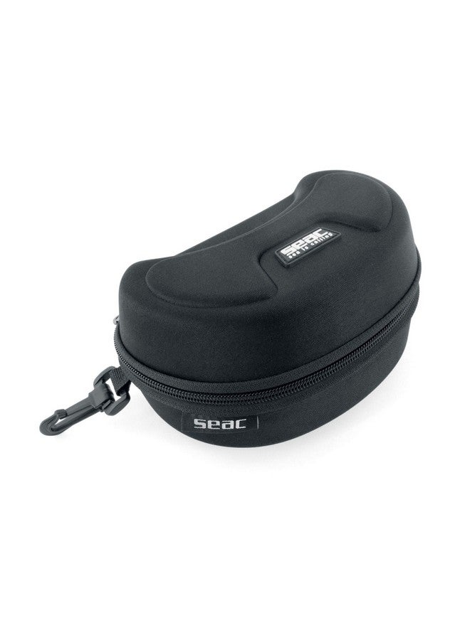 Seac أجنا، قناع غوص بدون إطار مع رؤية واسعة، حافة سيليكون 100%، أسود - Image 5