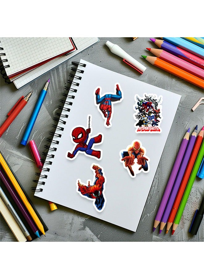 ZVEV Spider-Man and His Amazing Friends Stickers 50PCS Waterproof Cartoon Party Favors for Kids Birthday Supplies Boys Girls Gifts Cup Notebook Mobile Use - Image 4