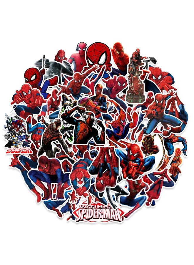 ZVEV Spider-Man and His Amazing Friends Stickers 50PCS Waterproof Cartoon Party Favors for Kids Birthday Supplies Boys Girls Gifts Cup Notebook Mobile Use - Image 2