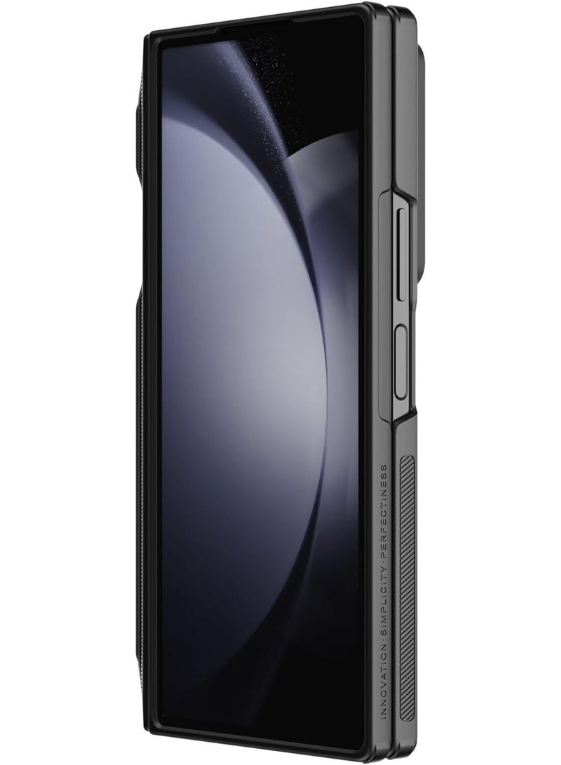 Nillkin CamShield Fold Case with Pen Holder & Stand for Samsung Galaxy Z Fold 6 5G| Ultimate Protection & Functionality - Black - Image 4