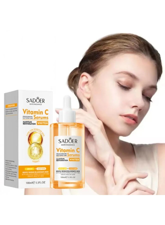 Vitamin C Oil Control Shrink Pores Anti-Acne Soothing Healthy Skin Whiten Serum - 100ml