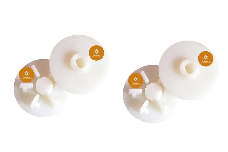PENTASTARA Mixer Grinder Motor Coupler for Butterfly 4 Units White - Image 1