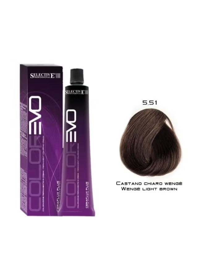 Selective Professional Colorevo 5.51 Wenge Light Brown 100Ml - Image 2