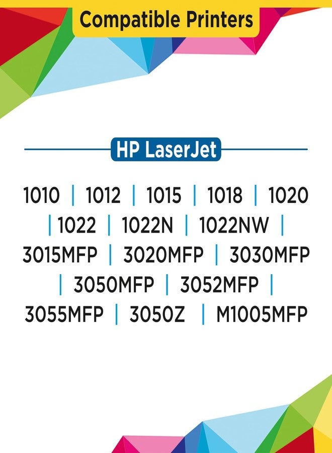 إليستا خراطيش حبر أسود Elista 12A متوافقة مع طابعات HP LaserJet 1010/1012/1015/1018/1020/1022/1022N/1022NW/3015MFP/3020MFP/3030MFP/3050MFP/3052MFP/3055MFP/3050Z/M1005MFP (ELS-TC 101) - Image 5