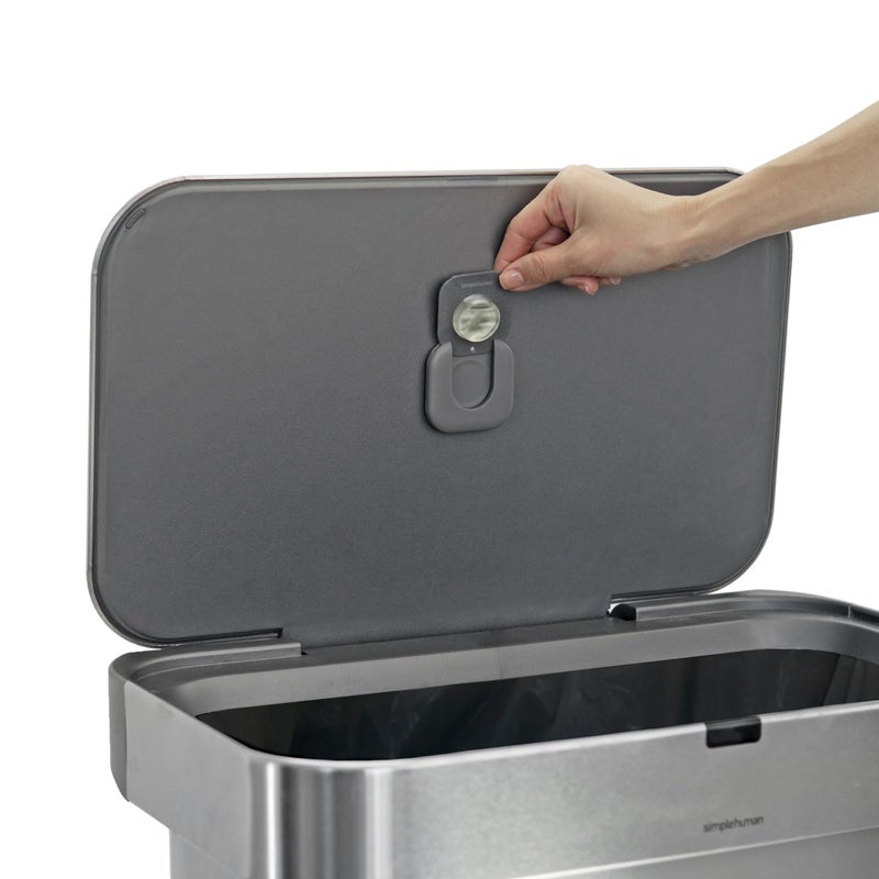 simplehuman نظام امتصاص الروائح الطبيعي بالكامل من سيمبل هيومن، عبوة إعادة تعبئة أودورسب، 4 كبسولات، تناسب داخل صناديق القمامة ذات الغطاء المغلق - Image 2