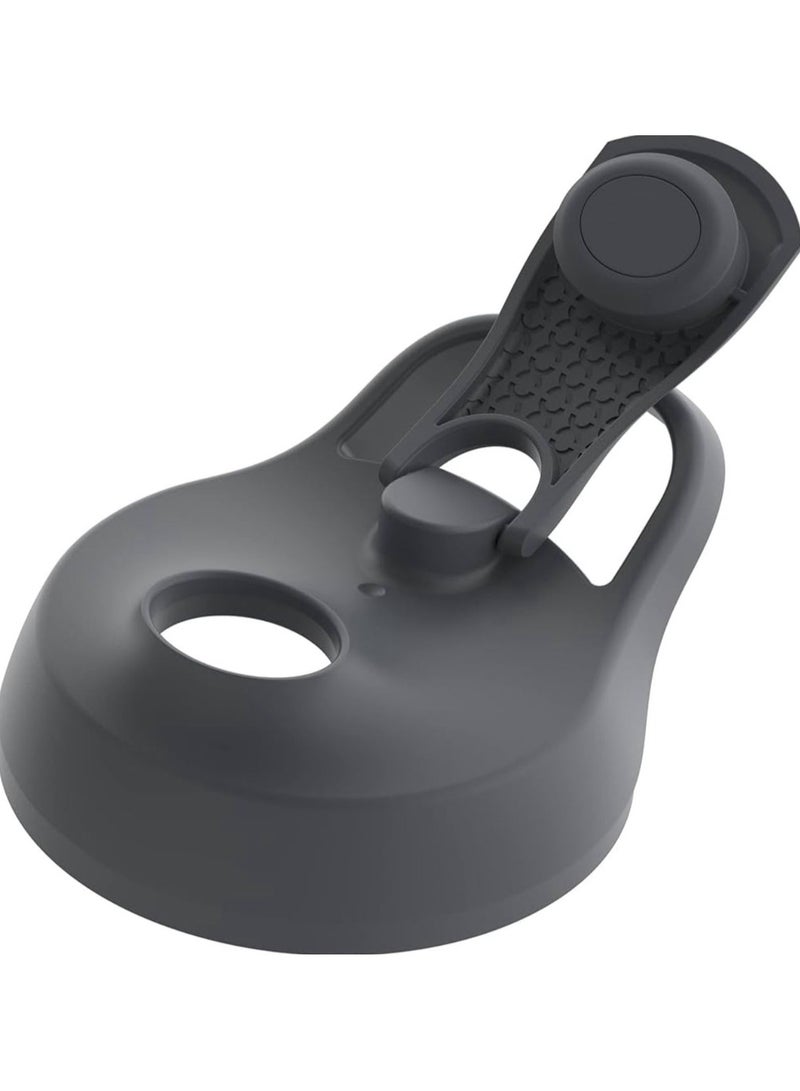 بروميكس زجاجة مياه معزولة من الستانلس ستيل مع كوب خلاط من بيرسوت، 18 اونصة، رمادي جرافيت - Image 2